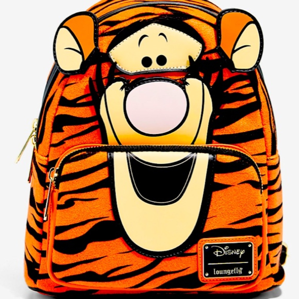NWT! ✨EXCLUSIVE✨ Loungefly Adorable Tigger Backpack! 🧡